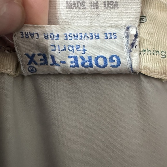 VTG USA REI Gore-tex Goose Down Sierra Parka Puffer Trucker Jacket Coat 1970 XL - Picture 4 of 16